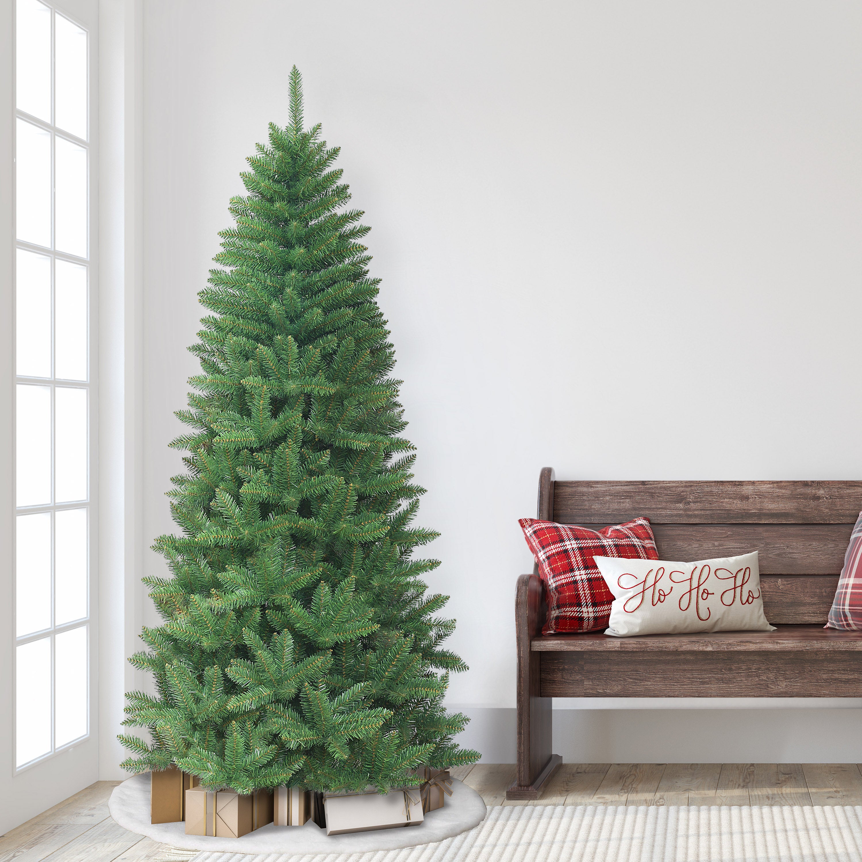 7ft Unlit Carson Pine Tree